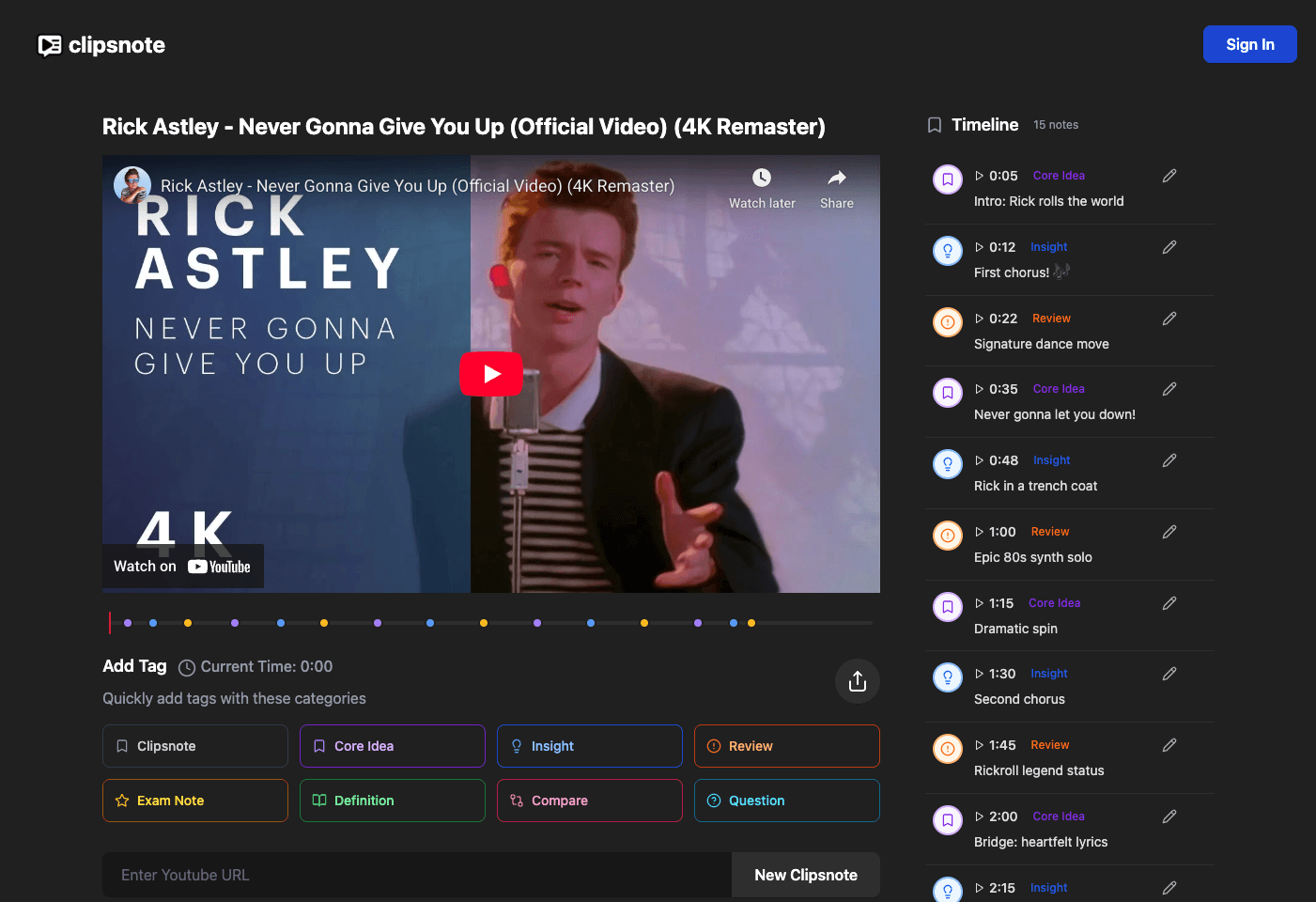 ClipsNote.app preview